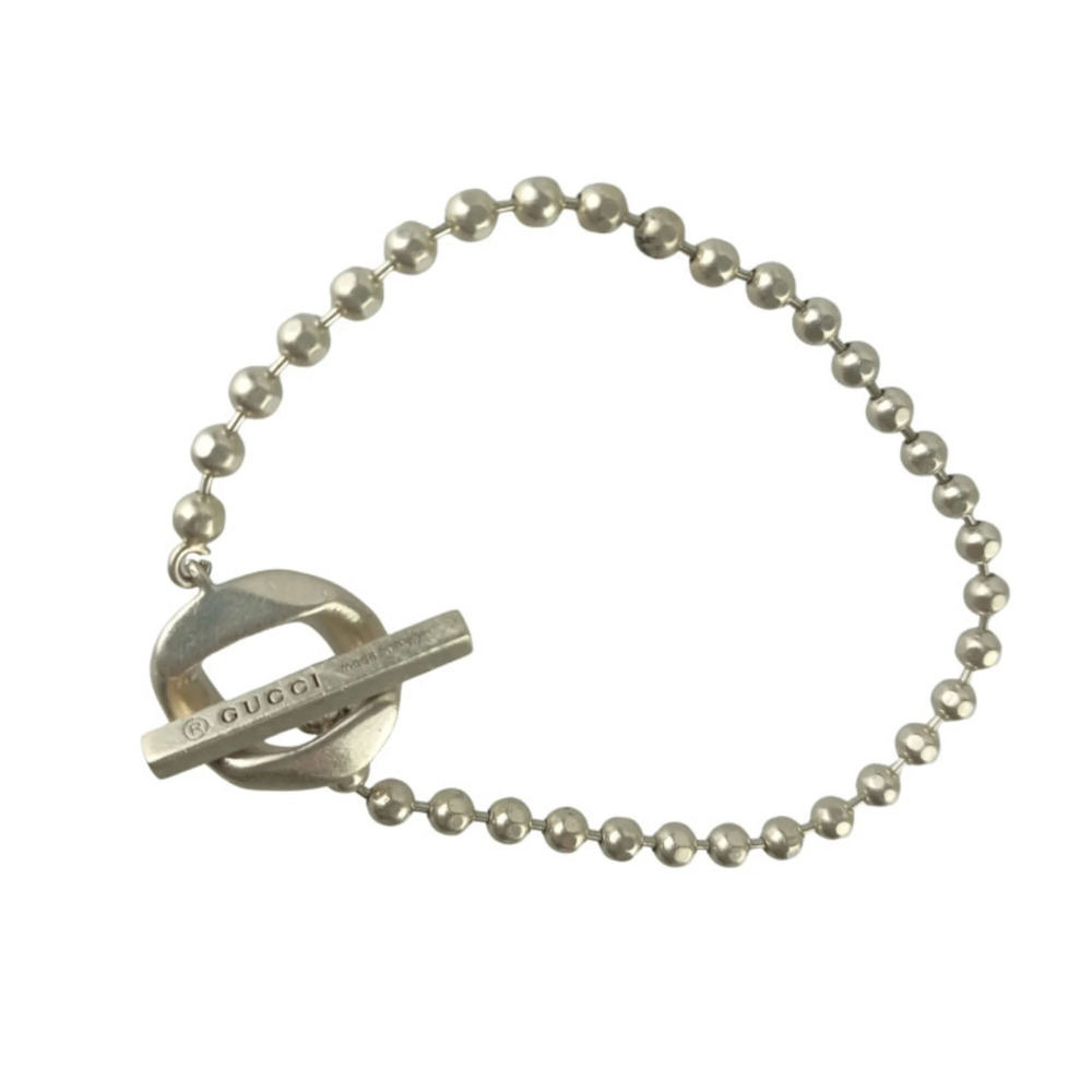 GUCCI Silver Charm Bracelet